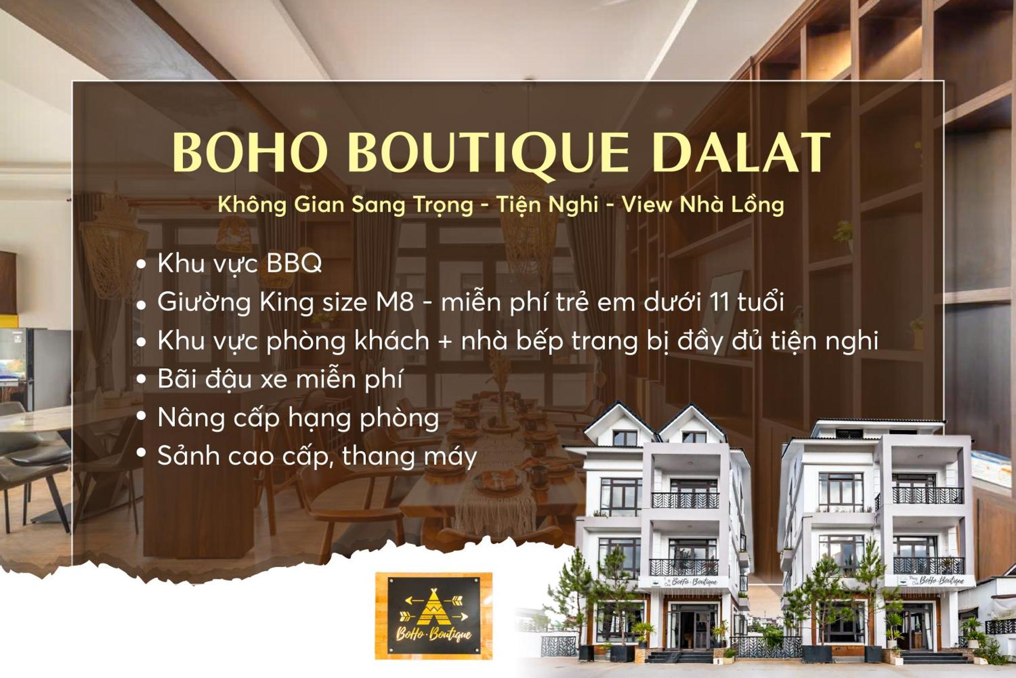 Boho Boutique Da Lat - View Nha Long Lang Man Hotel Kültér fotó