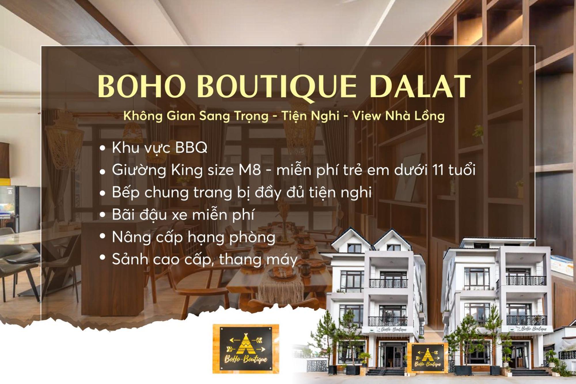 Boho Boutique Da Lat - View Nha Long Lang Man Hotel Kültér fotó