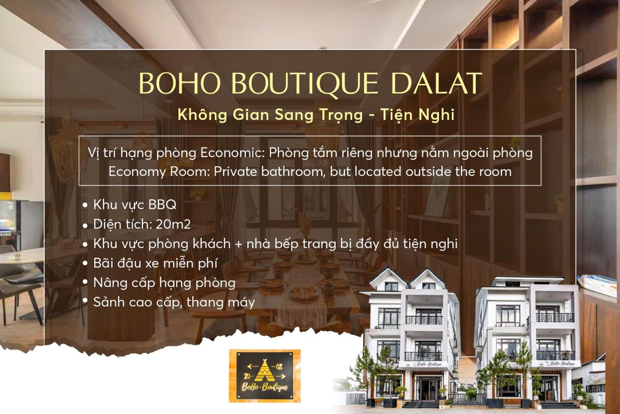 Boho Boutique Da Lat - View Nha Long Lang Man Hotel Kültér fotó